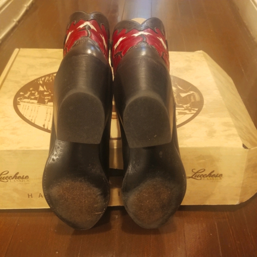 Genuine Leather Cowgirl Boots